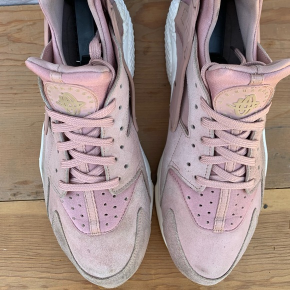 Nike Air Huarache Run “Particle Pink” Womens Sz 12 - Picture 9 of 12